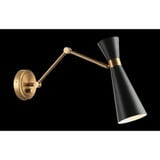 Blaze 1 Light Wall Sconce 13 Inch Tall by Matteo - S09621