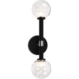 Stellar 2 Light Wall Sconce 18 Inch Tall by Matteo - W75302