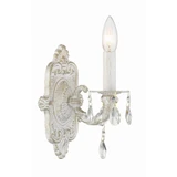 Paris Market 1 Light Candle Style Wall Sconce by Crystorama - 5021
