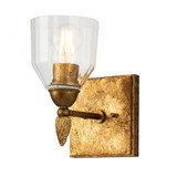 Bolivar 1 Light F295 Wall Sconce 9 Inch Tall by Lucas and McKearn - BB10-F295