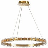 Camila 1 LED Light Medium Chandelier by Dainolite - CMA-2428LEDC