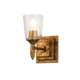Vetiver 1 Light F2 Vanity Light 9.75 Inch Tall by Lucas and McKearn - BB1022-F2