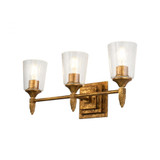 Vetiver 3 Light F2 Vanity Light 22.75 Inch Wide by Lucas and McKearn - BB1022DB-F2