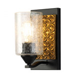 Arcadia 1 Light Wall Sconce 9 Inch Tall by Lucas and McKearn - BB90-5