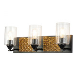Arcadia 3 Light Vanity Light 22.25 Inch Wide by Lucas and McKearn - BB9058-22