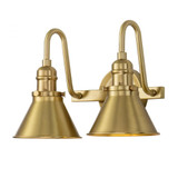 Arcadia 2 Light Wall Sconce 14 Inch Wide by Lucas and McKearn - BB90-14