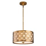 Arabella 2 Light Pendant by Lucas and McKearn - GN/Arab