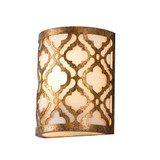Arabella 1 Light Wall Sconce by Lucas and McKearn - GN/ARA