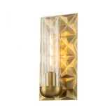 Alpha 1 Light Wall Sconce 12 Inch Tall by Lucas and McKearn - SC10503