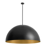 Elias 8 Light Dome Pendant 24.5 Inch and 47.25 Inch Wide by Justice Design - NSH-9847