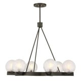 Darien 6 Light Chandelier 25 Inch Tall and 32 Inch Wide by Savoy House - 1-1014-6