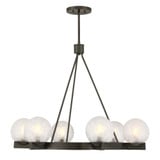 Darien 6 Light Chandelier 25 Inch Tall and 32 Inch Wide by Savoy House - 1-1014-6