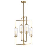 Holton 4 Light Chandelier 28.25 Inch Tall and 20 Inch Wide by Savoy House - 1-3023-4