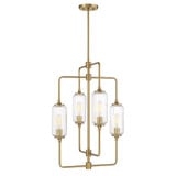 Holton 4 Light Chandelier 28.25 Inch Tall and 20 Inch Wide by Savoy House - 1-3023-4