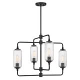 Holton 4 Light Chandelier 20.25 Inch Tall and 26 Inch Wide by Savoy House - 1-3025-4