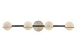 Fusion Centric 4 Light Vanity Light by Justice Design - FSN-4164-OPAL