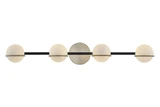 Fusion Centric 4 Light Vanity Light by Justice Design - FSN-4164-OPAL