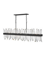Revel 6 Light Oversized Linear Chandelier by Fredrick Ramond - FR30909