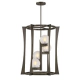 Darien 4 Light Pendant 30 Inch Tall and 23 Inch Wide by Savoy House - 3-1018-4