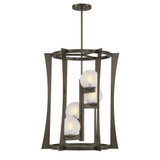 Darien 4 Light Pendant 30 Inch Tall and 23 Inch Wide by Savoy House - 3-1018-4