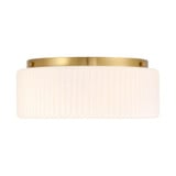 Edgemont 4 Light Flush Mount 8 Inch Tall and 20 Inch Wide by Savoy House - 6-4187-4