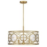 Balfour 5 Light Convertible Pendant 14 Inch and 24 Inch Wide by Savoy House - 6-5065-5