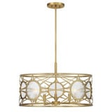 Balfour 5 Light Convertible Pendant 14 Inch and 24 Inch Wide by Savoy House - 6-5065-5