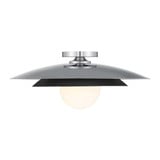 Sherrer 1Light Semi Flush Mount 8.5 Inch Tall X 20 Inch Wide by Savoy House - 6-5564-1