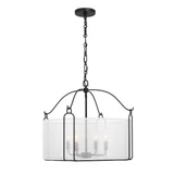 Ashlay 4 Light Pendant 19 Inch Tall and 22 Inch Wide by Savoy House - 7-1693-4