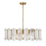 Antolini 5 Light Pendant 8.38 Inch Tall and 28.5 Inch Wide by Savoy House - 7-2911-5