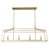 Fair Oaks 4 Light Mini Chandelier by Hunter - 13100