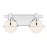 Pierce 2 Light Bath Vanity 7.5 Inch Tall and 15.5 Inch Wide by Savoy House - 8-1060-2
