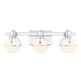Pierce 3 Light Bath Vanity 7.5 Inch Tall and 24 Inch Wide by Savoy House - 8-1060-3