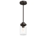 Devon Park 1 Light Mini Pendant by Hunter Fans - 19008