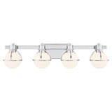 Pierce 4 Light Bath Vanity 7.5 Inch Tall and 32 Inch Wide by Savoy House - 8-1060-4