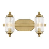 Holton 2 Light Bath Vanity 9 Inch Tall and 16 Inch Wide by Savoy House - 8-3024-2
