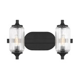 Holton 2 Light Bath Vanity 9 Inch Tall and 16 Inch Wide by Savoy House - 8-3024-2