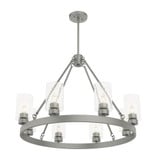 Hartland 8 Light Large Chandelier by Hunter - 19010