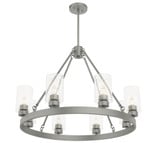 Hartland 8 Light Large Chandelier by Hunter - 19010