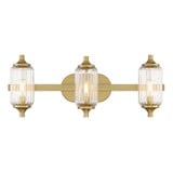 Holton 3 Light Bath Vanity 9 Inch Tall and 24 Inch Wide by Savoy House - 8-3024-3