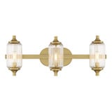 Holton 3 Light Bath Vanity 9 Inch Tall and 24 Inch Wide by Savoy House - 8-3024-3