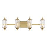 Holton 4 Light Bath Vanity 9 Inch Tall and 32 Inch Wide by Savoy House - 8-3024-4
