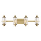 Holton 4 Light Bath Vanity 9 Inch Tall and 32 Inch Wide by Savoy House - 8-3024-4