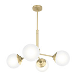 Hepburn 4 Light Large Chandelier by Hunter - 19016
