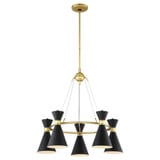 Conic 5 Light Medium Chandelier by George Kovacs - P1825