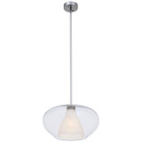 Soft 1 Light Large Pendant by George Kovacs - P3836-17
