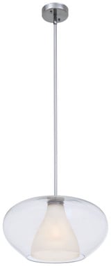 Soft 1 Light Large Pendant by George Kovacs - P3836-17