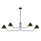 Grove Isle 4 Light Oversized Chandelier by Hunter - 19206