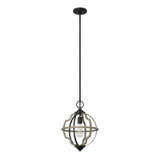 Stone Creek 1 Light Medium Pendant by Hunter Fans - 19221