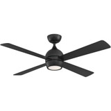 Kwad 4 Blade Ceiling Fan 15.05 Inches Tall and 52 Inches Wide by Fanimation - FP7652